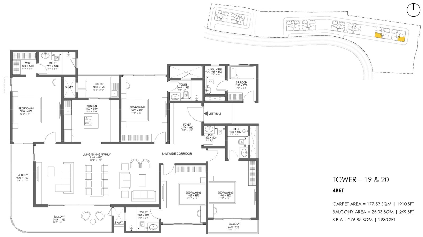 4.5 BHK